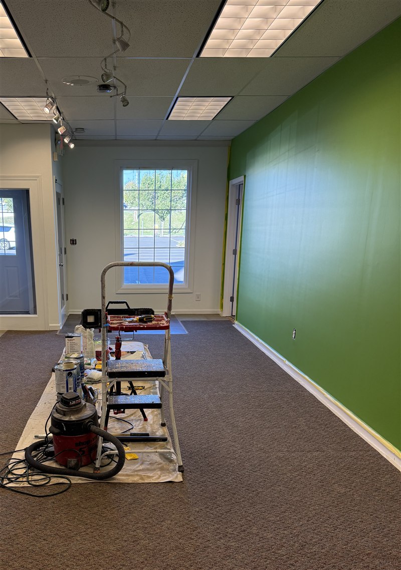 Interior painting — full room color refresh